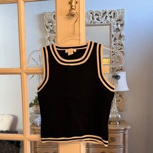 House of Harlow 1960 Black Tank Top Large